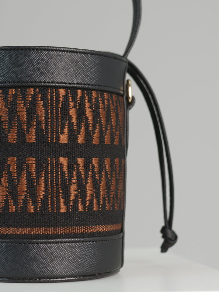 Woven Bucket Bag